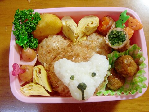 キャラ弁　ダッフィー